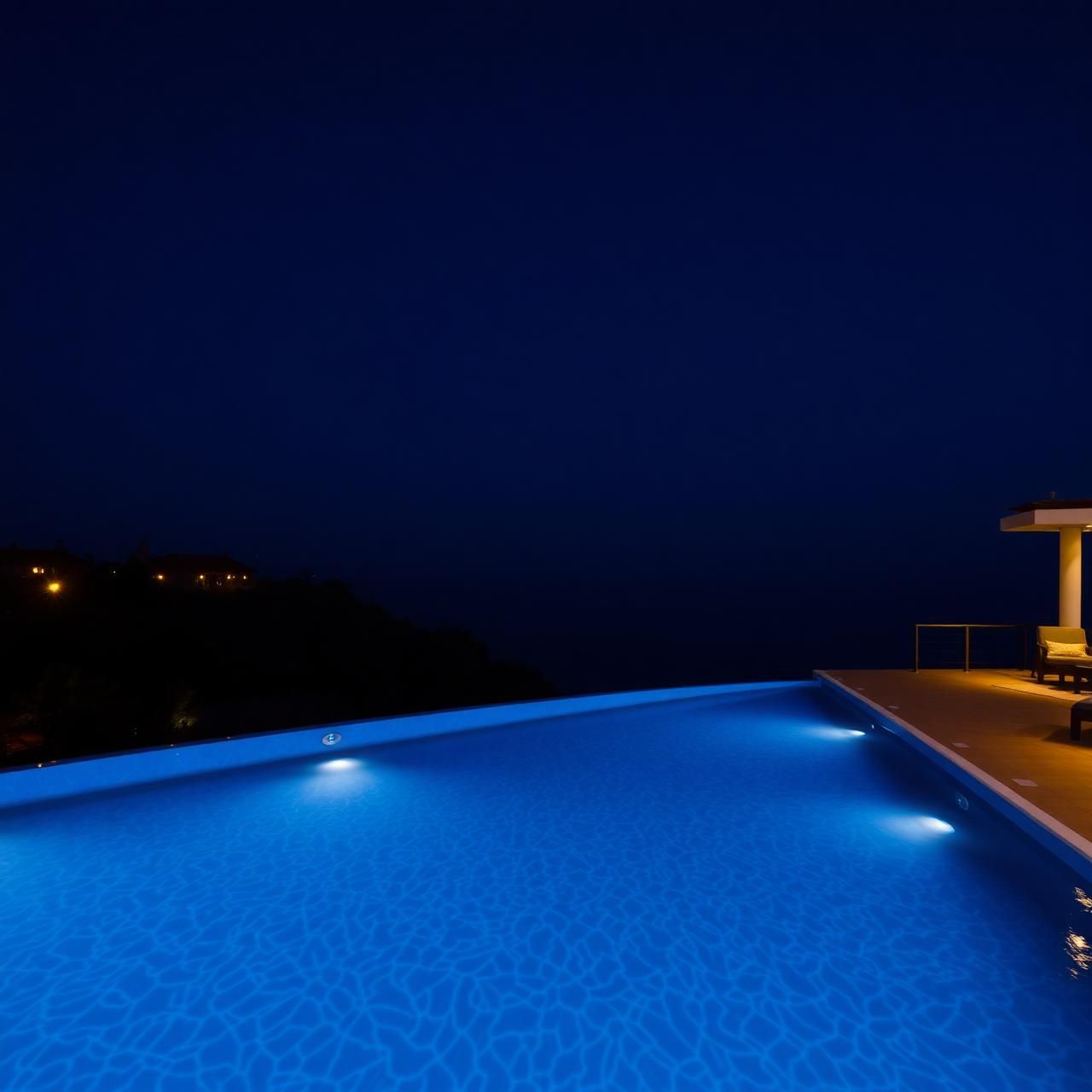 Çeşme Gece Aydınlatmalı Villa